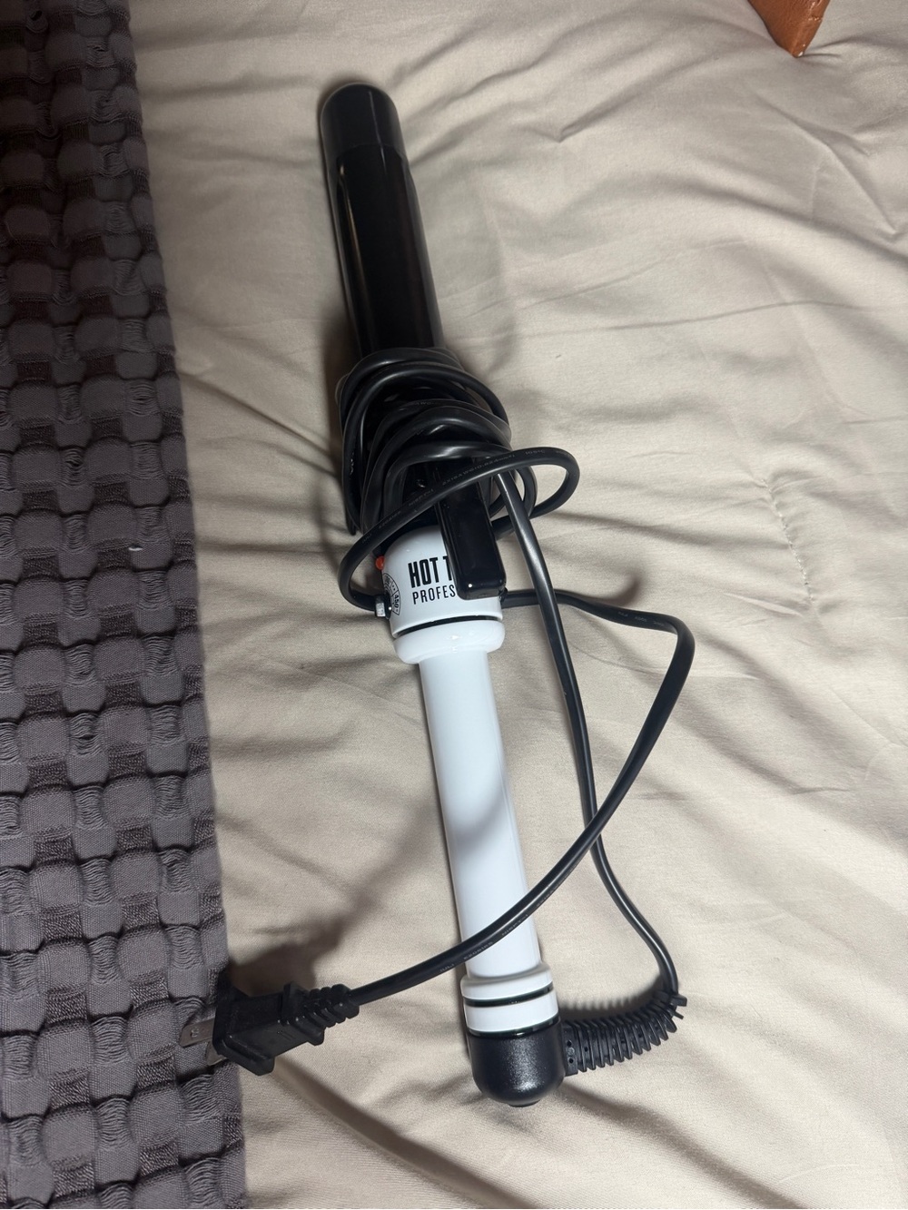 Professional Black & White Curling Wand
